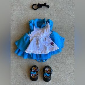 Disney Alice In Wonderland Alice Costume 3-6 months